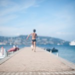 à la plage